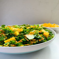 Friday Special: Salad Combo: Kale Salad, Potato Salad & Grilled Corn w/ Mango Salad 3Lt